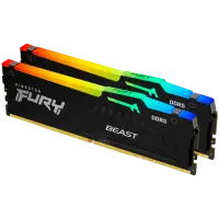 Kingston 32GB 6000MT/s DDR5 CL30 DIMM (Kit of 2) FURY Beast RGB EXPO