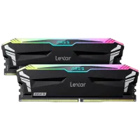 Lexar Ares 32GB DDR5 6400MHz (2x16GB KIT) CL32 DIMM, 1.4V, heatsink, RGB, Black