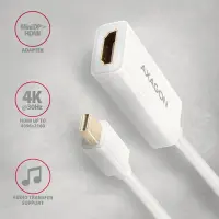 AXAGON RVDM-HI14N Mini DP > HDMI 1.4 adapter 4K/30Hz – pilt 2