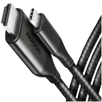 AXAGON RVC-HI2MC USB-C -> HDMI 2.0 adapter 4K/60Hz Aluminum, 1,8m cable
