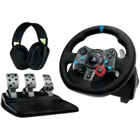 LOGITECH G29 EU + G435 - BLACK - USB - PLUGC - EMEA-914 - EU