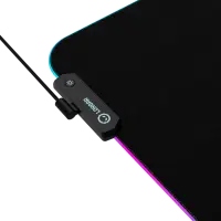 Lorgar Steller 913, Gaming mouse pad, High-speed surface, anti-slip rubber base, RGB backlight, USB connection, Lorgar WP Gameware support, size: 360mm x 300mm x 3mm, weight 0.250kg