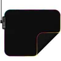 Lorgar Steller 913, Gaming mouse pad, High-speed surface, anti-slip rubber base, RGB backlight, USB connection, Lorgar WP Gameware support, size: 360mm x 300mm x 3mm, weight 0.250kg – pilt 2