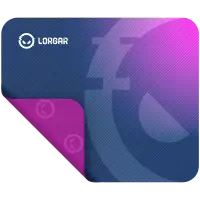 Lorgar Main 133, Gaming mouse pad, High-speed surface, Purple anti-slip rubber base, size: 360mm x 300mm x 3mm, weight 0.2kg