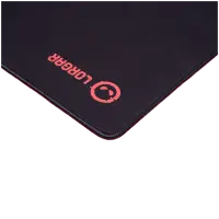 Lorgar Main 323, Gaming mouse pad, Precise control surface, Red anti-slip rubber base, size: 360mm x 300mm x 3mm, weight 0.21kg