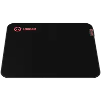 Lorgar Main 323, Gaming mouse pad, Precise control surface, Red anti-slip rubber base, size: 360mm x 300mm x 3mm, weight 0.21kg – pilt 2