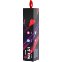 Lorgar Main 323, Gaming mouse pad, Precise control surface, Red anti-slip rubber base, size: 360mm x 300mm x 3mm, weight 0.21kg – pilt 4