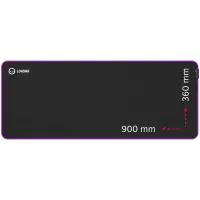Lorgar Main 319, Gaming mouse pad, High-speed surface, Purple anti-slip rubber base, size: 900mm x 360mm x 3mm, weight 0.6kg