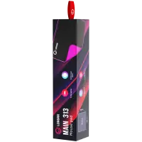 Lorgar Main 313, Gaming mouse pad, High-speed surface, Purple anti-slip rubber base, size: 360mm x 300mm x 3mm, weight 0.195kg – pilt 2
