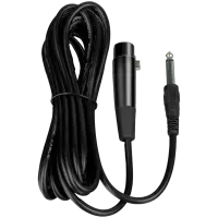 Microphone SVEN MK-100 (Wired, dynamic, metal, cable 4.0 m, 6.3/3.5mm Jack, cardioid, black) – pilt 2