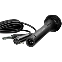 Microphone SVEN MK-100 (Wired, dynamic, metal, cable 4.0 m, 6.3/3.5mm Jack, cardioid, black) – pilt 3