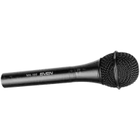 Microphone SVEN MK-100 (Wired, dynamic, metal, cable 4.0 m, 6.3/3.5mm Jack, cardioid, black)