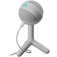 LOGITECH G Yeti Orb RGB Gaming Microphone -  LIGHTSYNC - OFF WHITE - USB