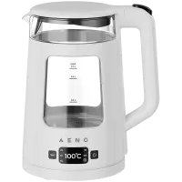 AENO EK6 Electric Kettle, 1.7L, LED Display, Temp Control 40-100°C, Strix – pilt 6