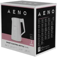 AENO EK8S Smart Electric Kettle, Wi-Fi, 1.7L, Temp Control, Strix, White – pilt 2