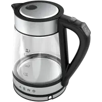 AENO EK1S Smart Electric Kettle, Wi-Fi, Glass, 1.7L, Temp Control, Black – pilt 2