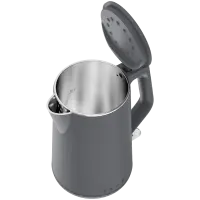 AENO EK4 Electric Kettle, 1.5L, Strix, Double Walls, Non-Heating body, Grey – pilt 8