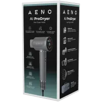 AENO HD5G AI ProDryer, 1500W, 5+ Modes, LCD, 110000 RPM, Grey – pilt 8