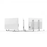 AENO GH1S Premium Eco Smart Heater, 700W, App, EU Plug (E/F), White