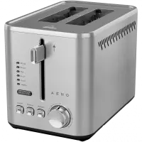 AENO TS3 Electric Toaster, Mechanical Control, Stainless Steel, 7 Levels – pilt 3