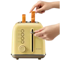 BUYDEEM 2 Slice Toaster, model DT620E, color Mellow Yellow, EU