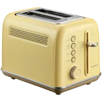 BUYDEEM 2 Slice Toaster, model DT620E, color Mellow Yellow, EU