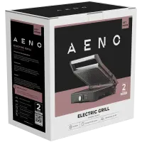 AENO EG2 Electric Grill, 2000W, Temp Regulation, 290×234 mm, Black – pilt 4