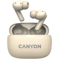 CANYON headset OnGo TWS-10 ANC+ENC Beige