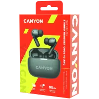 CANYON headset OnGo TWS-10 ANC+ENC Grey – pilt 2