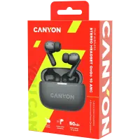 CANYON headset OnGo TWS-10 ANC+ENC Grey – pilt 3