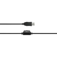CANYON PC headset CHSU-1 PC Mic USB 2m Black – pilt 5