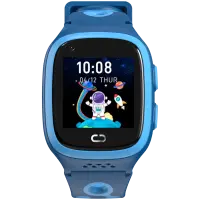 Canyon Kids Watch ZEFIR KW-49 E-SIM 4G GPS WiFi Video Music Games English learning, Blue
