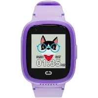 CANYON kids watch Sunny KW-48 Video 4G GPS Games&Music Violet