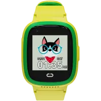 CANYON kids watch Sunny KW-48 Video 4G GPS Games&Music Green