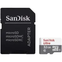 SANDISK Ultra microSDXC 32GB + SD Adapter 100MB/s Class 10 UHS-I- Tablet Packaging