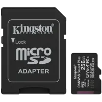Kingston 256GB microSDXC Canvas Select Plus Gen3 150MB/s A1 Card + Adapter