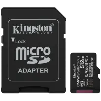 Kingston 512GB microSDXC Canvas Select Plus Gen3 150MB/s A1 Card + Adapter