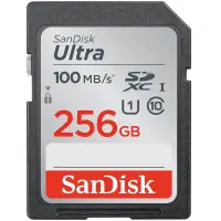 SANDISK Ultra 256GB SDXC Memory Card 100MB/s
