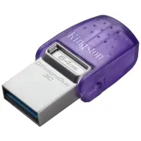 Kingston 64GB DataTraveler microDuo 3C 200MB/s dual USB-A + USB-C – pilt 2