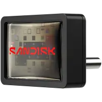 SanDisk Extreme Fit USB-C Flash Drive USB 64GB Flashdrives 300MB/s(R) Black