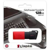 Kingston 128GB USB3.2 Gen1 DataTraveler Exodia M (Black + Red) – pilt 2