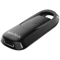SANDISK Ultra Slider USB Type-C Flash Drive, 256GB USB 3.2 Gen 1 Performance with a Retractable Connector – pilt 3