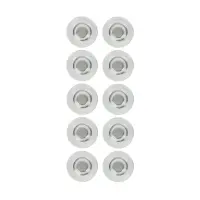 Tahvlimagnetid klaastahvlile NOBO Strong 30mm läbipaistvad 10tk pakis