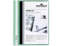 Kiirköitja A4 DURABLE Duraplus esikaane taskuga roheline