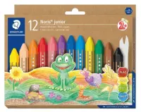 Rasvakriit STAEDTLER Noris Junior 12 värvi