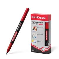 Permanentne marker ERICH KRAUSE P-100 0.5-2.0mm punane