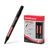 Permanentne marker ERICH KRAUSE P-300 0.5-4.6mm lõigatud otsaga must