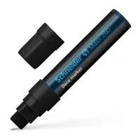 Kriidimarker-klaastahvlimarker SCHNEIDER Maxx 260, 2-15mm, must