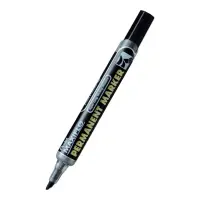 Permanentne marker PENTEL NLF60  2-4,5mm lõigatud ots must