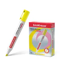 Tekstimarker ERICH KRAUSE Visioline V-40, kollane